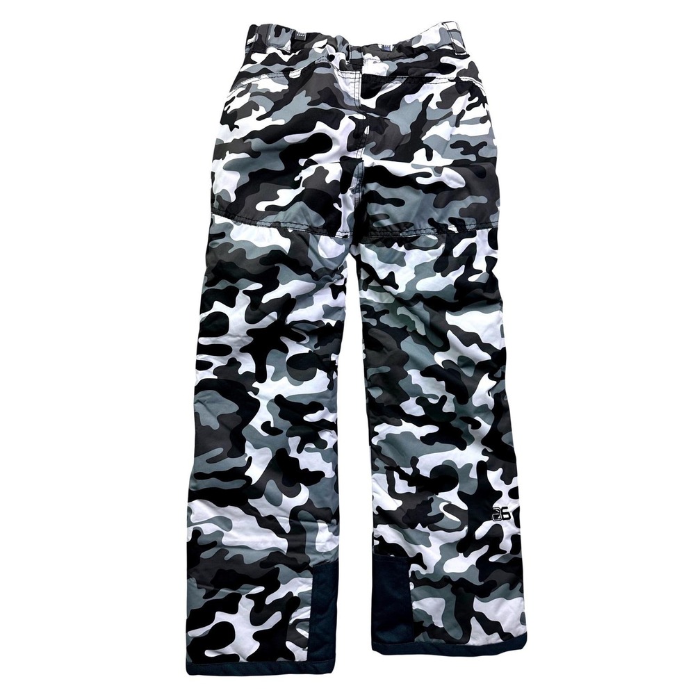 Skigear snow pants  camouflage insulated For youth size Large‎ adjust waist